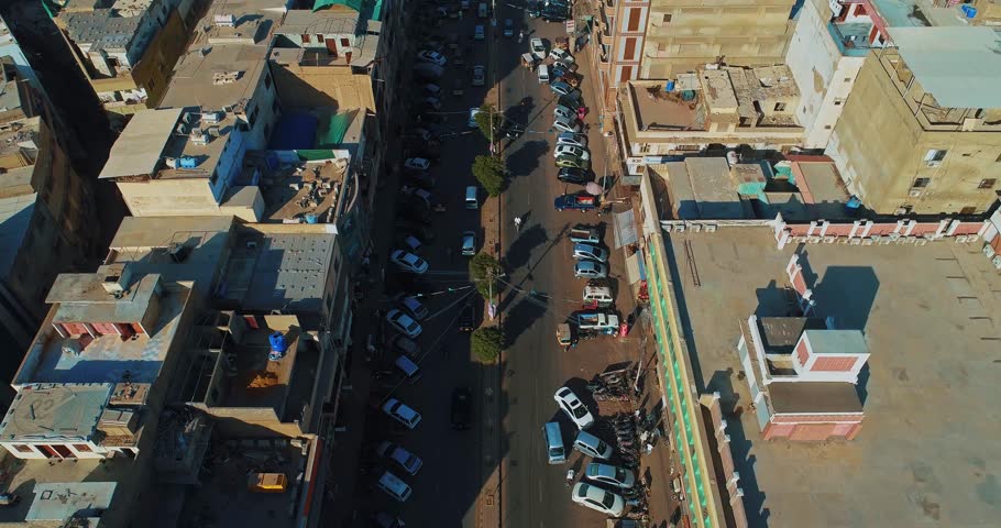 Tariq Road Karachi Drone Shot