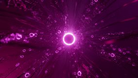 Virtual network with glowing center. 3d animation render - Powered by Shutterstock - Get 15% off with code: PIKWIZARD15