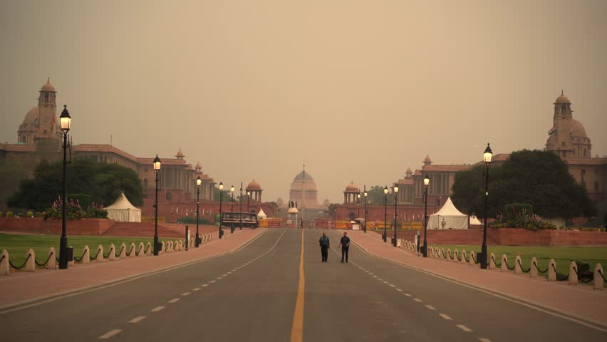 Rashtrapati Bhavan located at Kartavya path, New Delhi, India