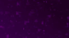 Motion graphic of Purple digital line and grid perspective technology abstract background concept camera zoom seamless loop video