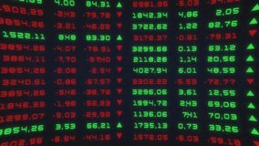 Stock exchange numbers scrolling rapidly, showcasing the ever-changing financial market data. Perfect for finance-related projects, trading visuals, or illustrating the dynamic nature of the market - Powered by Shutterstock - Get 15% off with code: PIKWIZARD15