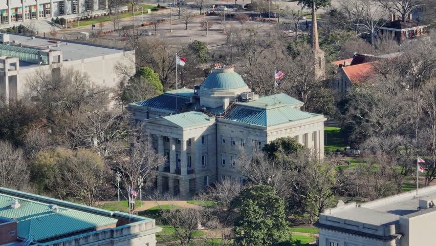 NC State Capitol Building in downtown Raleigh