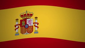 Spain Waving Flag Looping Animation Background - Powered by Shutterstock - Get 15% off with code: PIKWIZARD15