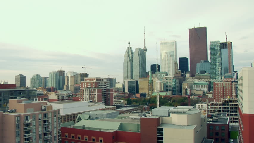 View of city, Toronto, Ontario, Canada