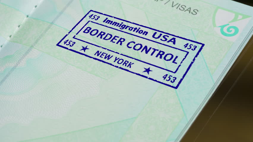 Stamp Permission to Enter the US. The concept of obtaining a stamp in the passport on entry into the territory of another state