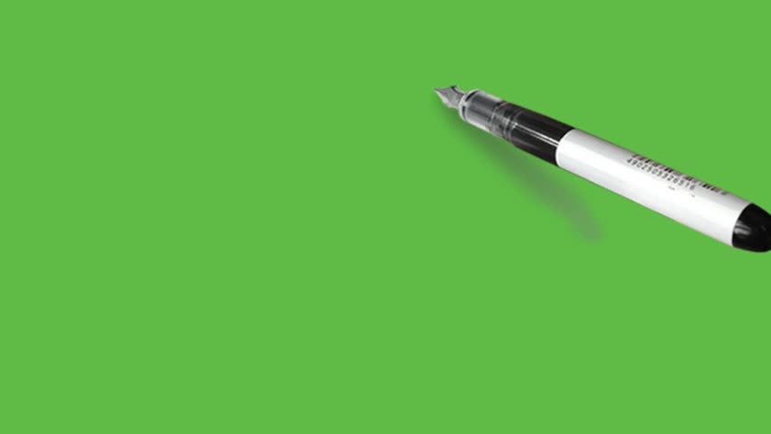 Draw young man of round nose stand straight keep hands on hip and other lay down on floor, catch feet the standing man wear shirt, trouser, tie and shoes with black outline on abstract green back