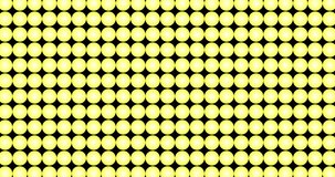 Pattern of yellow light bulbs illuminating randomly. Overlay animation transition background for titles