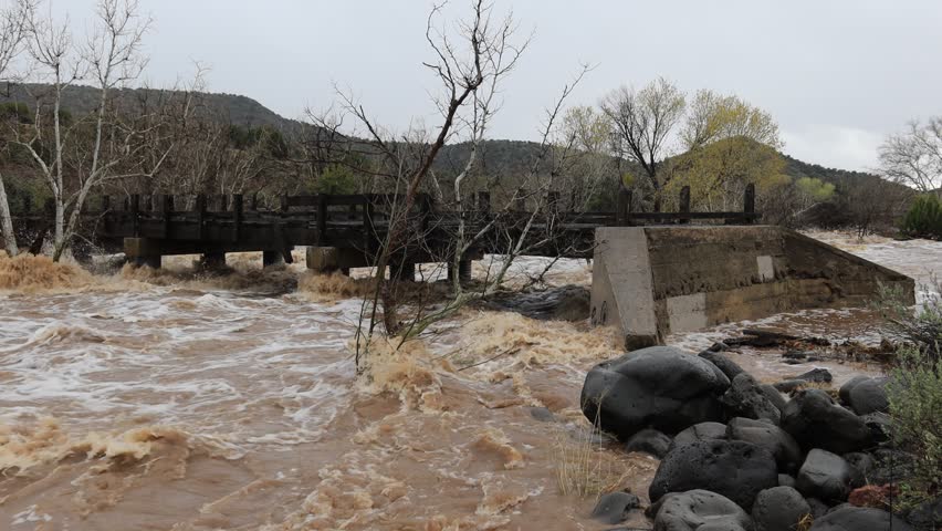 Dry Beaver Creek in Northern Arizona, Sedona and Village Oak Creek, USA, America.