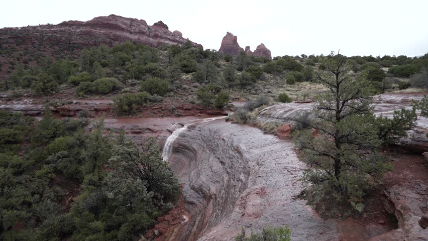 Dry Beaver Creek in Northern Arizona, Sedona and Village Oak Creek, USA, America.
