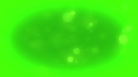 Eid Mubarak, Eid Al Adha, and Eid Al Fitr Happy holiday video animation Arabic text translation: Happy Islamic Eid Celebration with crescent moon moving with sparkling particles on green screen