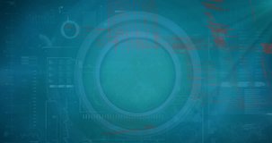 Animation of network of connections with icons and data processing. Global cloud computing, digital interface and data processing concept digitally generated video. - Powered by Shutterstock - Get 15% off with code: PIKWIZARD15