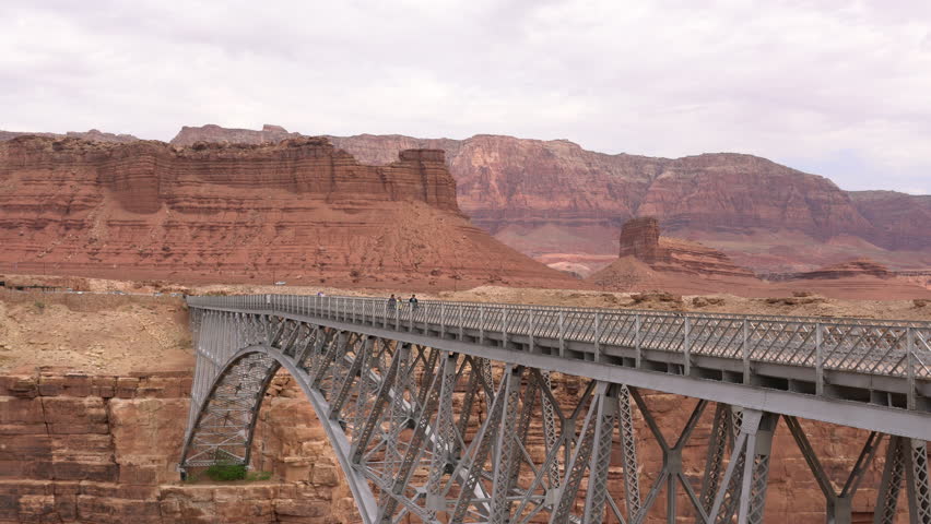Grand Canyon East Rim Navajo Bridge Marble Canyon Colorado River Arizona USA