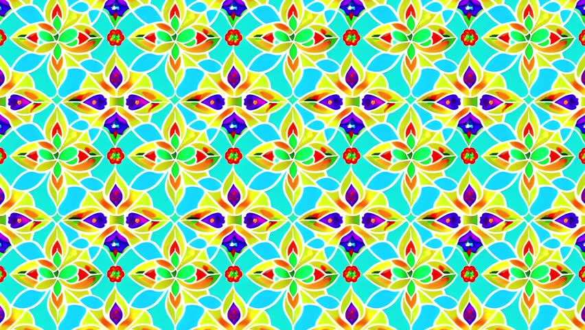 An abstract art nouveau scrolling floral pattern motion graphic background., a Backgrounds & Wallpaper Video by jdwfoto