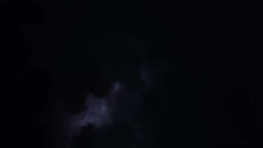 Illustration of a flash of lightning on a black background Royalty-Free Stock Footage #1102296399