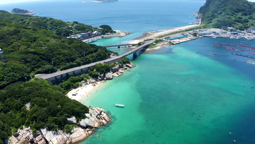 Kashiwa Island in Shikoku, Japan