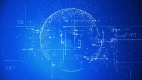  earth planet shapes abstract. Isolated blue background. digital Style globe earth motion. World animation illustration digital transformation cloud computing Concept Design Element dynamic - Powered by Shutterstock - Get 15% off with code: PIKWIZARD15