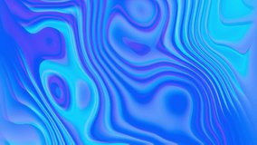 Seamless iridescent pearl holographic teal pink cyan blue liquid surface. Looped rainbow stylish video wallpaper. High quality 4k footage