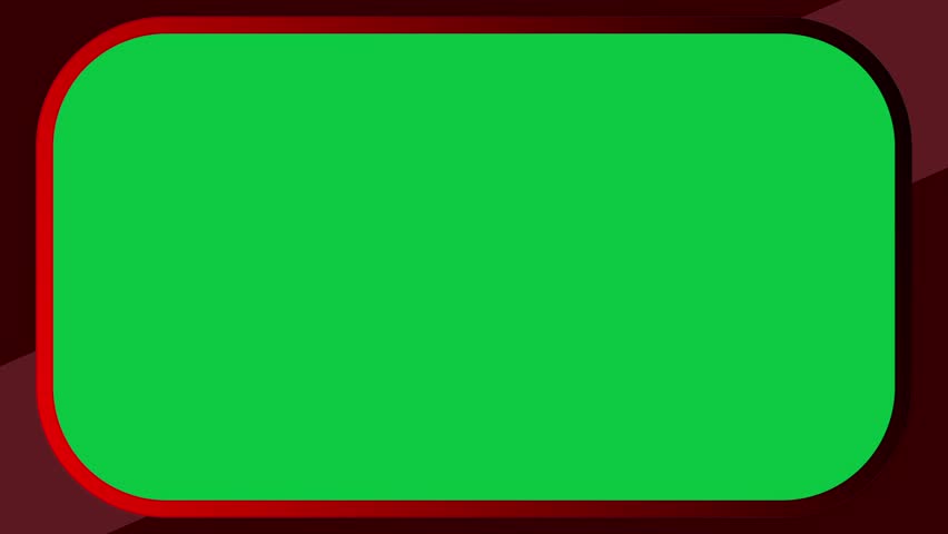 pink neon glow video frame green screen 