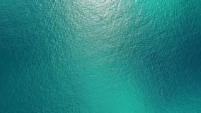 Beautiful sea summer landscape, Waves sea water surface, High quality video, Bird's eye view,Sea ocean waves background