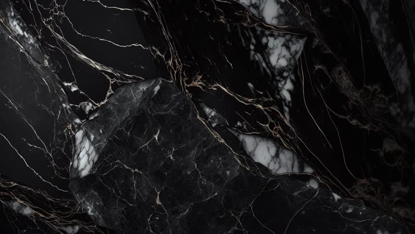 Black and White Marble Luxury background texture. Slow panoramic motion. High detailed 4K video.  Marble pattern texture surface panning background. Marble stone texture.  Royalty-Free Stock Footage #1102408437