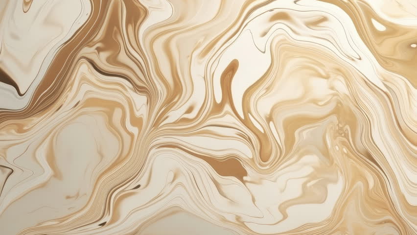 Beige vertical video background with liquid slow motion marble mixture with white and brown accent, elegant and luxury marbling texture, abstract backdrop for business purposes Royalty-Free Stock Footage #1102412789