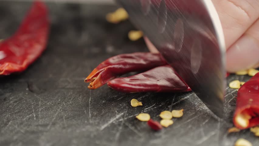 Red dry chili pepper texture background. Mexican Dry chili for make a cayenne or preserve food to keep for a long time.