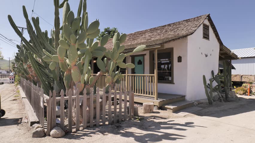 San  Juan Capistrano, California, USA. April, 2023. San Juan Capistrano has many ancient houses.