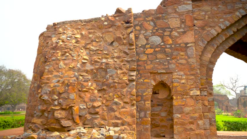 Feroz Shah Kotla fort located in New Delhi, India
