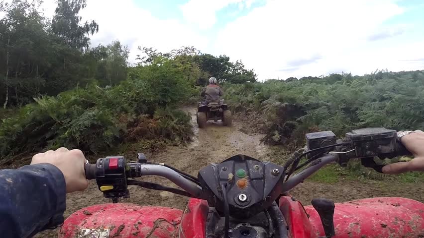 ATV Ride Through the Swamp Forest