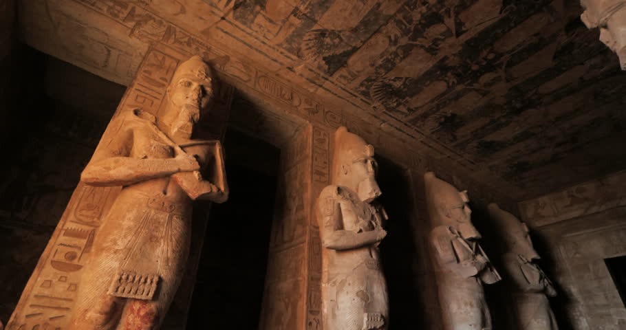 The great temple of Ramesses II, Abu Simbel, upper Egypt.