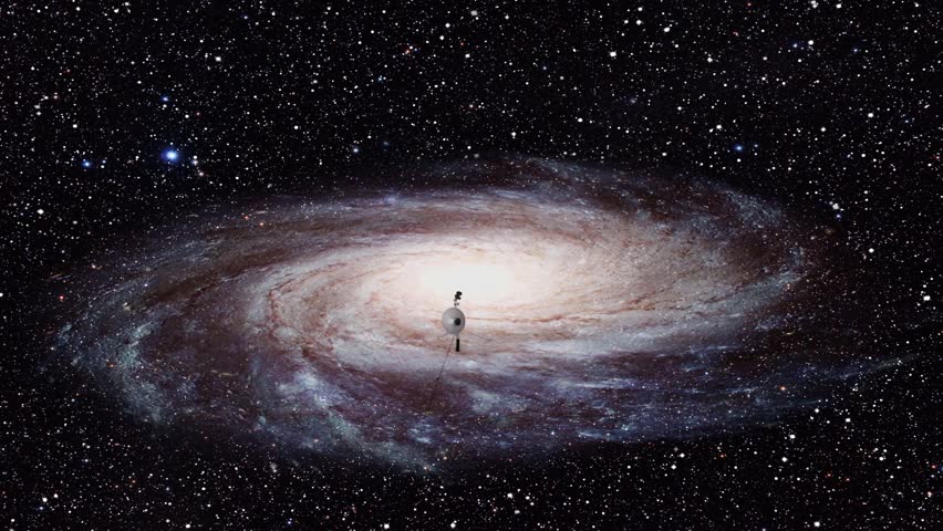 Voyager probe universe galaxy space 