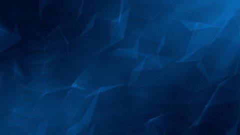 animated futuristic blue abstract fractal plexus pattern  background, technology motion concept Stock-video