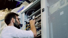 It Security Network Administrator Tech Support. Ecommerce Data Technology Programmer On Server Racks Diagnostic Wire. Web Security Maintenance On Data Servers. Digital Web Hosting ISP It Administrator - Powered by Shutterstock - Get 15% off with code: PIKWIZARD15