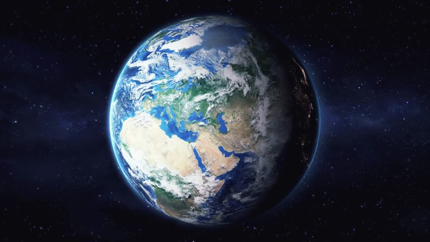 Earth zoom in from space to Dubrovnik, Croatia in King