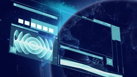 Animation of networks of connections over globe. Global business, finances, computing and data processing concept digitally generated video. - Powered by Shutterstock - Get 15% off with code: PIKWIZARD15