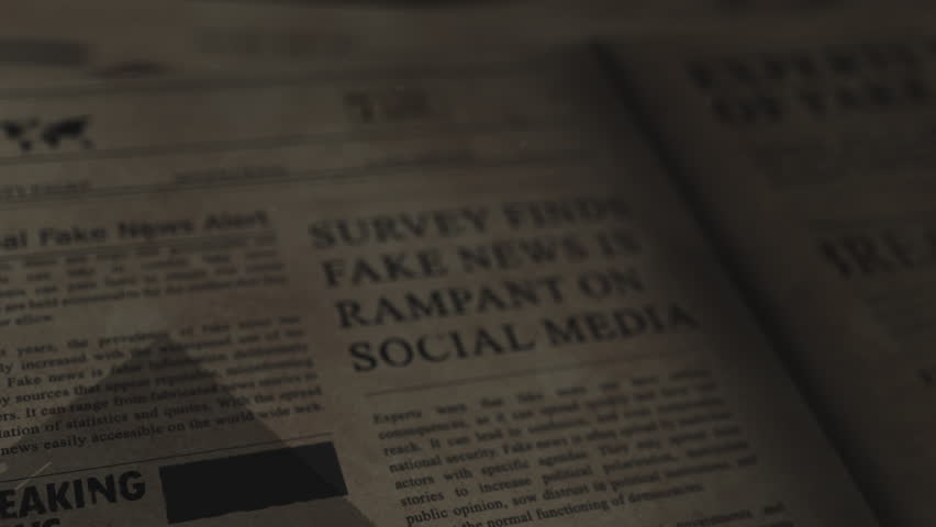 Various article about fake news in the modern media with ai generated missleading facts Royalty-Free Stock Footage #1102560677