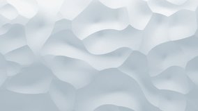 Animated Video for a patterned 3D White Background