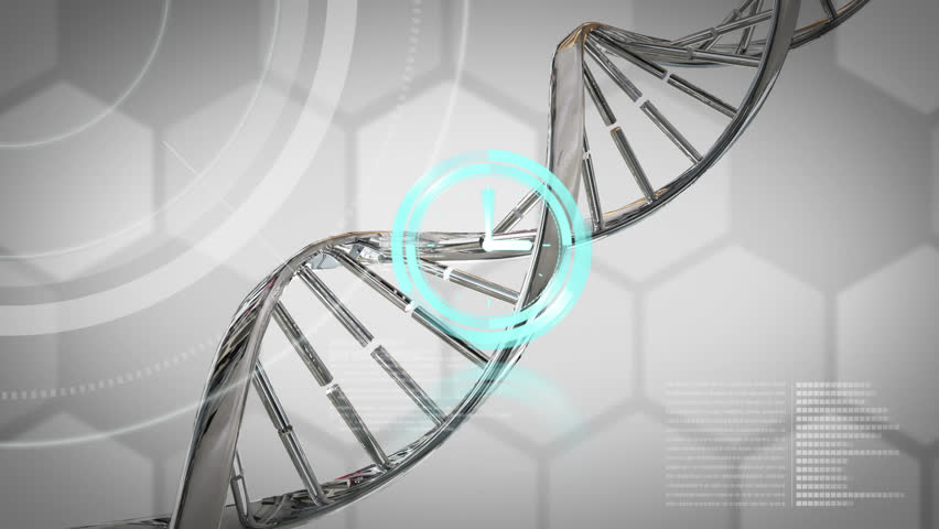 Animation of neon ticking clock and spinning dna and chemical structures against grey background. Medical research and science technology concept - Powered by Shutterstock - Get 15% off with code: PIKWIZARD15