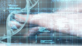 Animation of ticking clock, dna structure, data processing over close up of hand typing on keyboard. Medical research and business technology concept - Powered by Shutterstock - Get 15% off with code: PIKWIZARD15