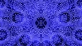 The kaleidoscope Mandala flower video 