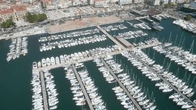 Cote d'Azur: Cannes, France by drone