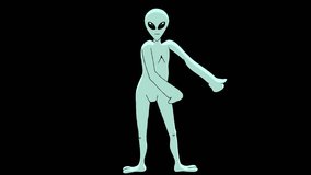 Dancing aliens. Animated dances for your music videos, live streams, and live performances.

4K Animations lovingly hand drawn for a unique and fun mood.