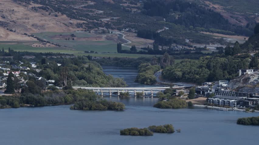 Queenstown New Zealand bridge time lapse 