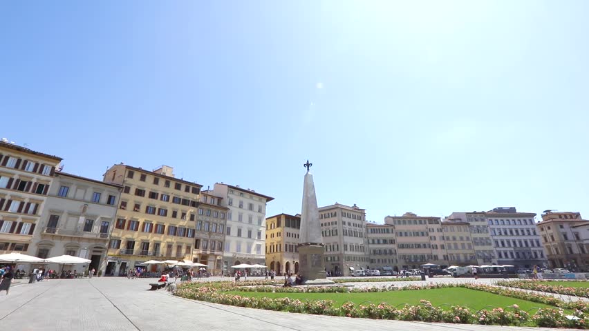 Obelisk at Florence, Italy, Piazza di Santa Maria Novella