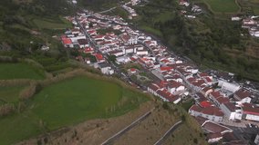 Povoacao, Sao Miguel in the Azores by Drone