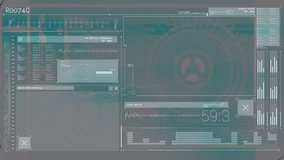 Animation of screen with data processing. Global connections, computing and data processing concept digitally generated video. - Powered by Shutterstock - Get 15% off with code: PIKWIZARD15