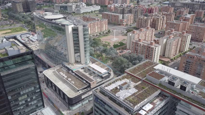 Important highway in Bogota Colombia