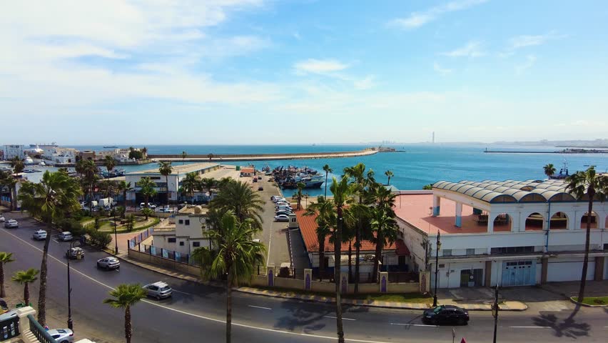 view of the fishing port algiers algeria