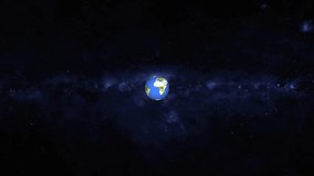 earth planet texture sphere earth animation and earth lighting background, Video animation of the planet earth, rotation of the globe.