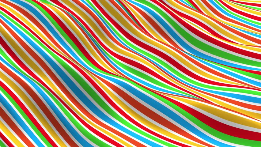 Abstract background with animation of slow moving colored. Animation of seamless loop. Colorful wave gradient animation. Future geometric patterns motion background. 3d rendering | Shutterstock HD Video #1102737739